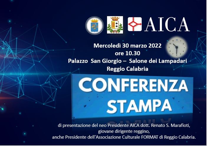 Reggio Calabria – Presentazione de Presidente Aica, il reggino Renato Marafioti