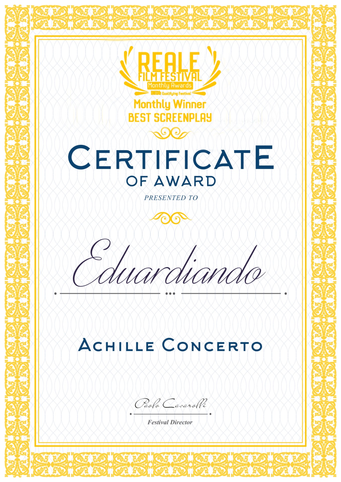 “Eduardiando” di Achille Concerto fa il pieno