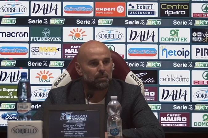 Reggina, Stellone: “Non dobbiamo cadere nel tranello, cambieremo un po’ meno”