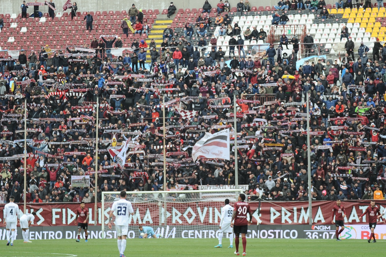 Reggina-Cosenza, la photogallery