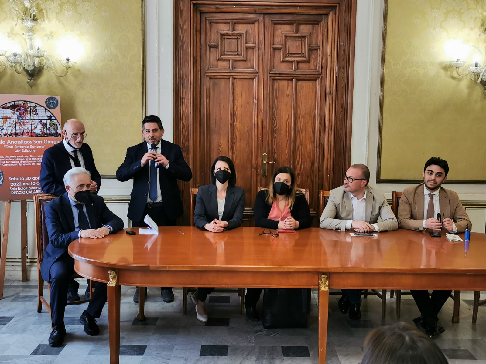 Reggio Calabria – Consegnati i premi Anassilaos “San Giorgio – Don Antonio Santoro”