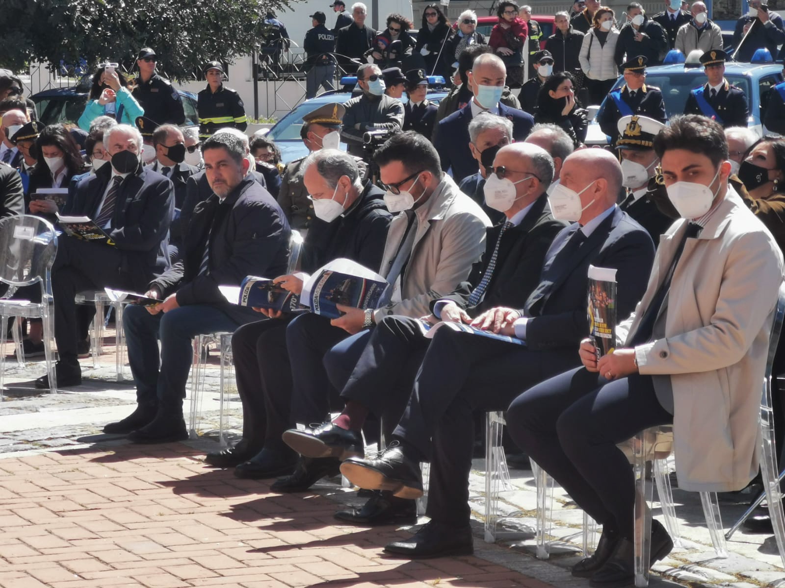 I 170 della Polizia di Stato, gli auguri della Città metropolitana e del Comune di Reggio Calabria