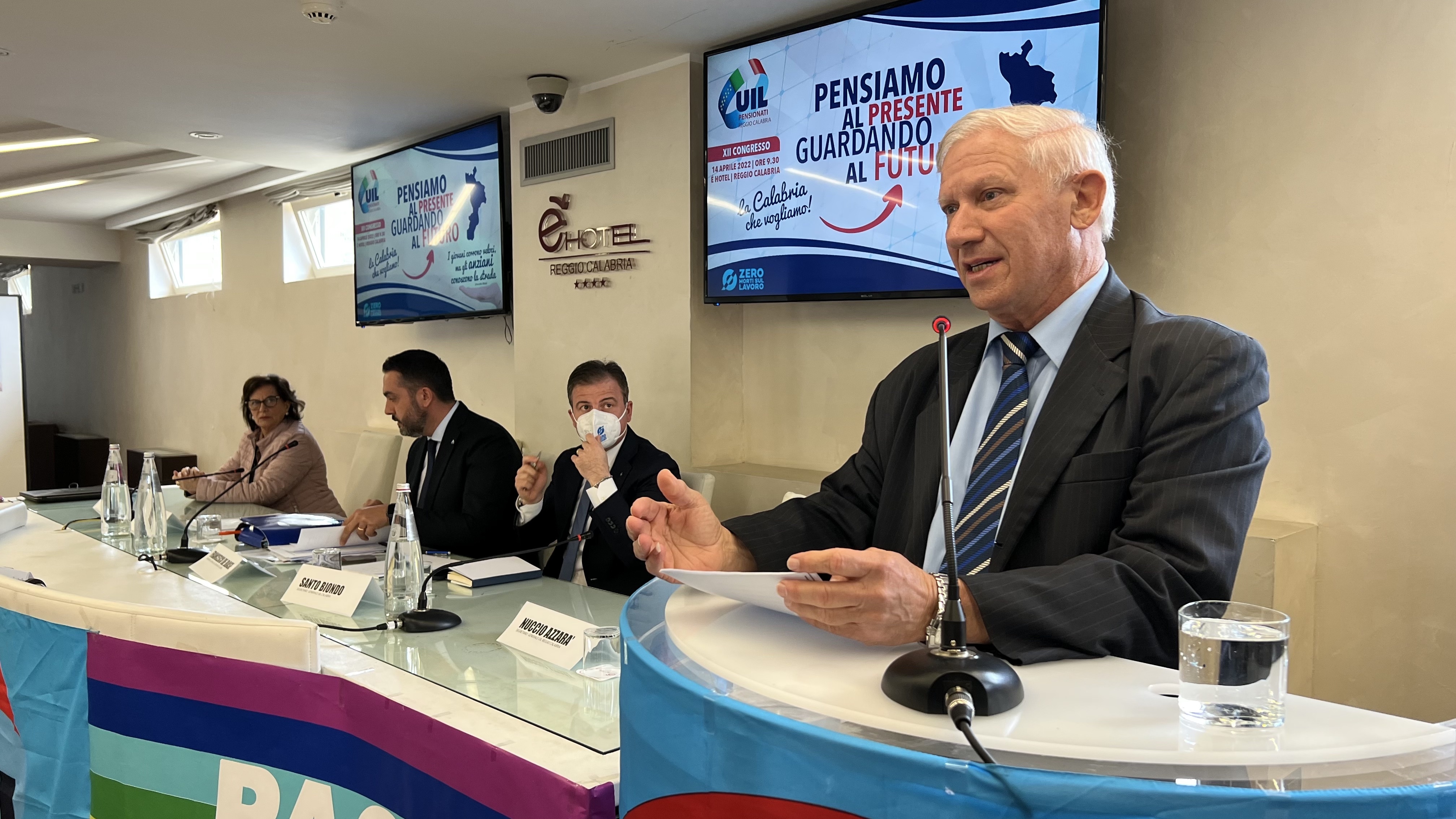 Giuseppe Talia è stato riconfermato Segretario generale della Uilp di Reggio Calabria