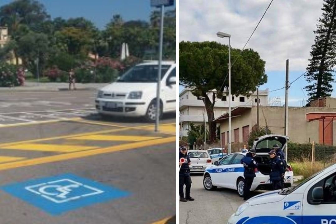Reggio Calabria – Parcheggiava negli spazi per i disabili con il pass della madre defunta, denunciata