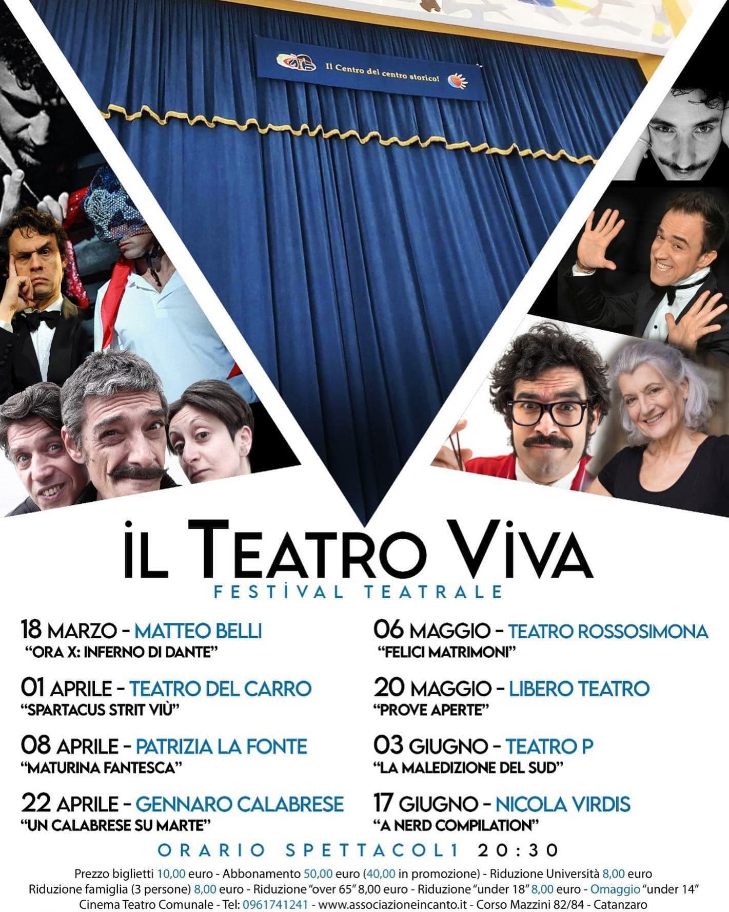 Catanzaro – Terzo appuntamento con la rassegna “Teatro Viva!”