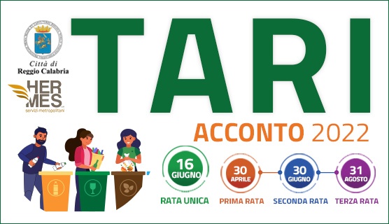 Tari Reggio Calabria, l’avviso del comune ai cittadini: tutte le info