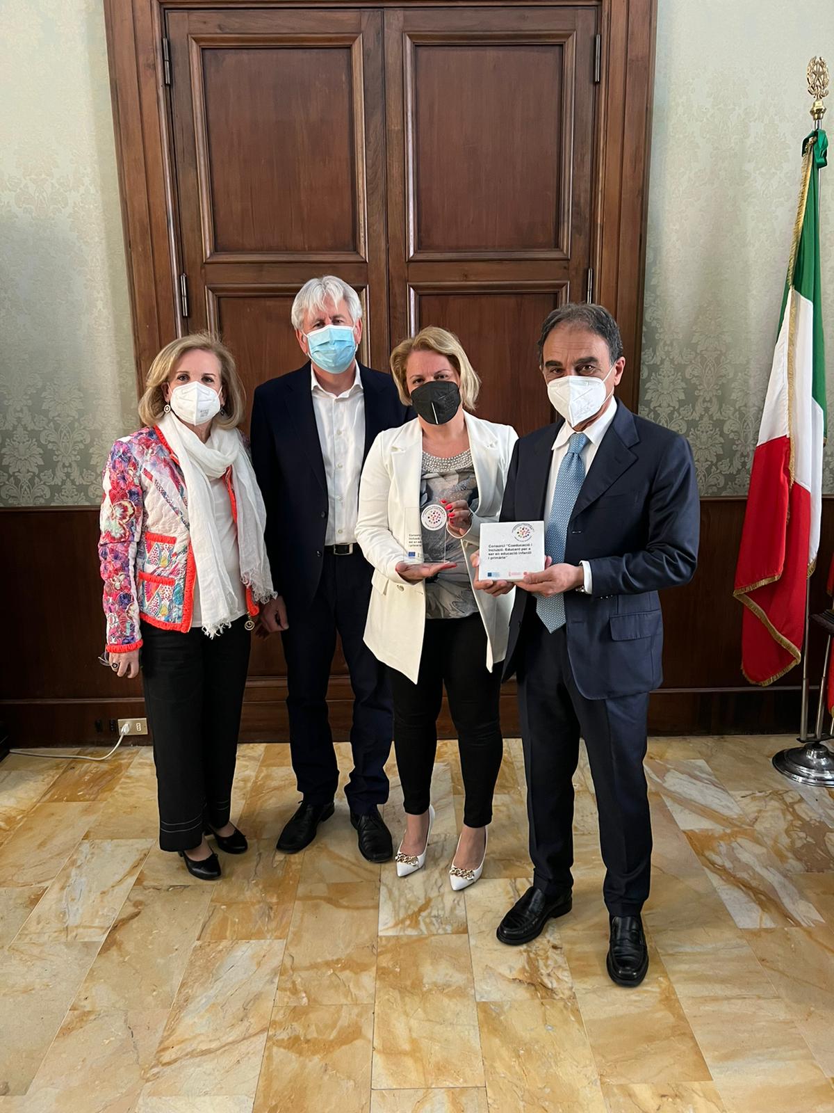 Docenti e dirigenti scolastici spagnoli ricevuti nel Comune di Catanzaro dal sindaco Abramo e dall’assessore Carrozza