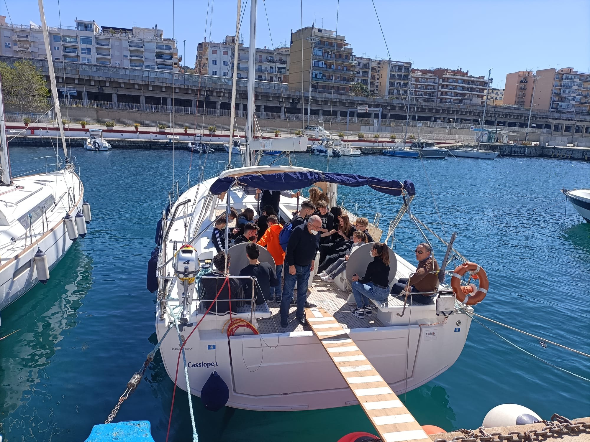 Reggio Calabria – L’Ite Piria Ferraris da Empoli alla Capitaneria di porto