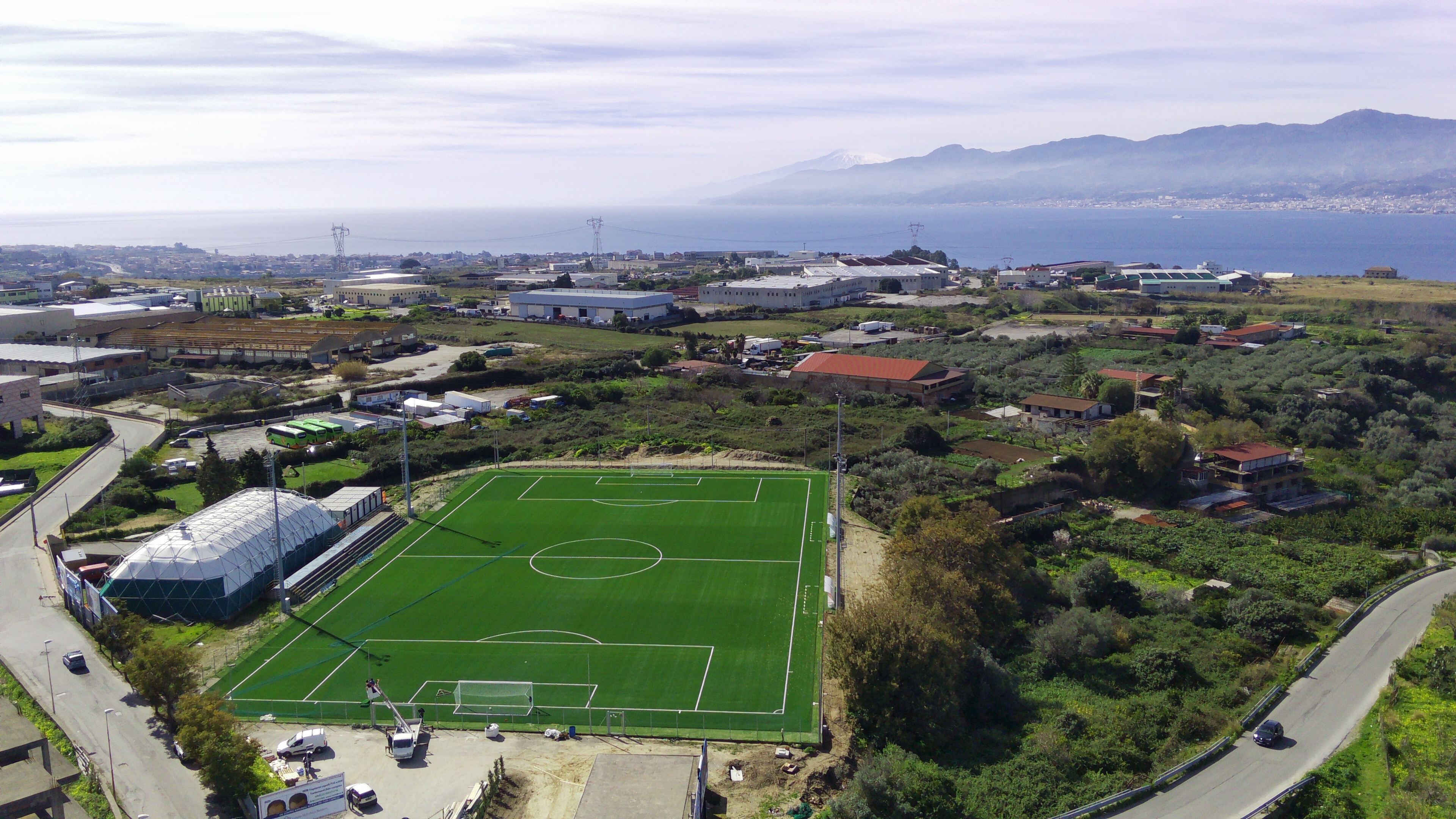 Il 9 aprile verrà inaugurato a Campo Calabro il nuovo campo sportivo