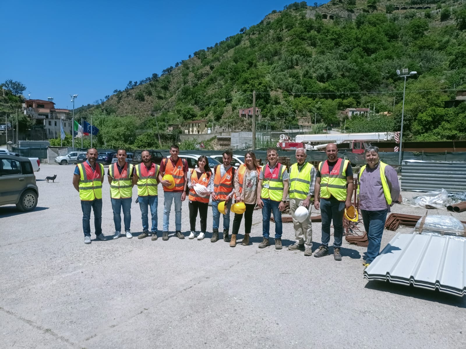 Reggio Calabria – Visita didattica degli studenti della Mediterranea sul cantiere della Gallico-Gambarie