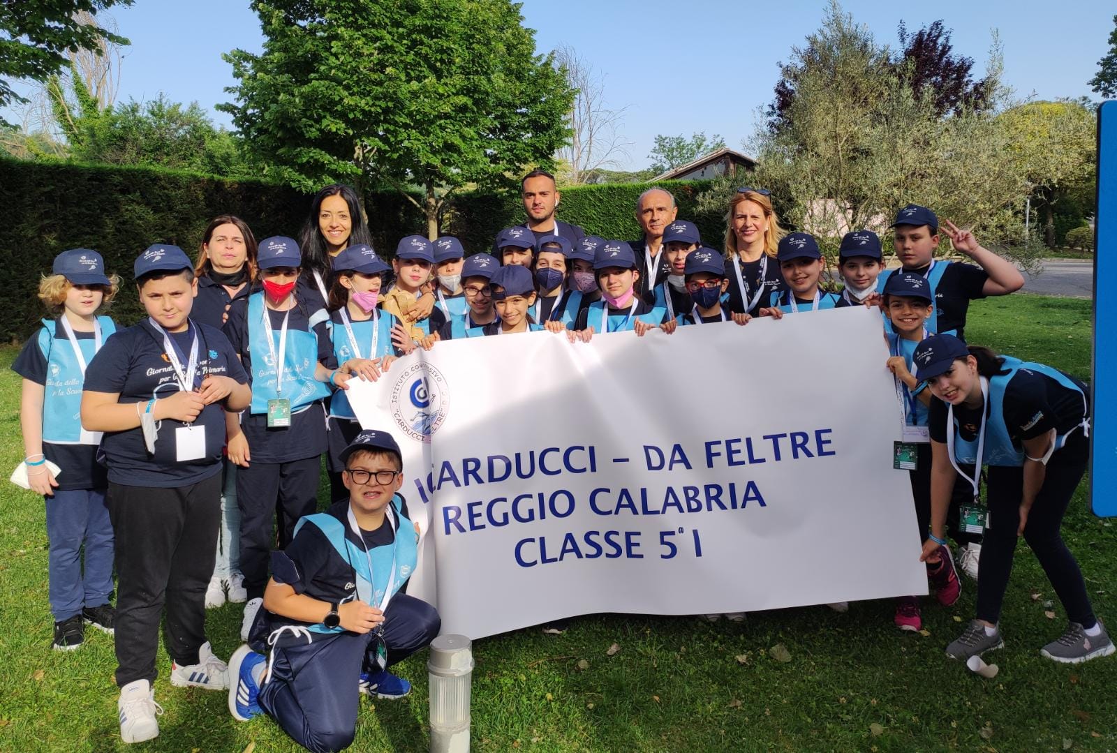 Reggio Calabria – I.C. Carducci – V. da Feltre: medaglia d’oro alla Giornata dello Sport di Roma