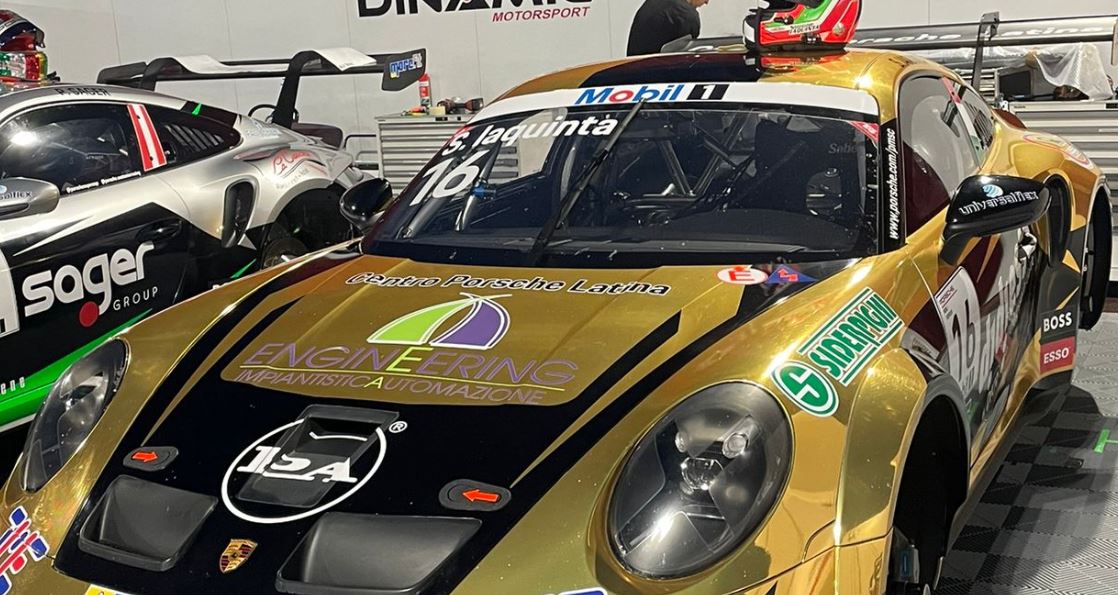 Il calabrese Simone Iaquinta nella top 10 del Mondiale Porsche a Montecarlo