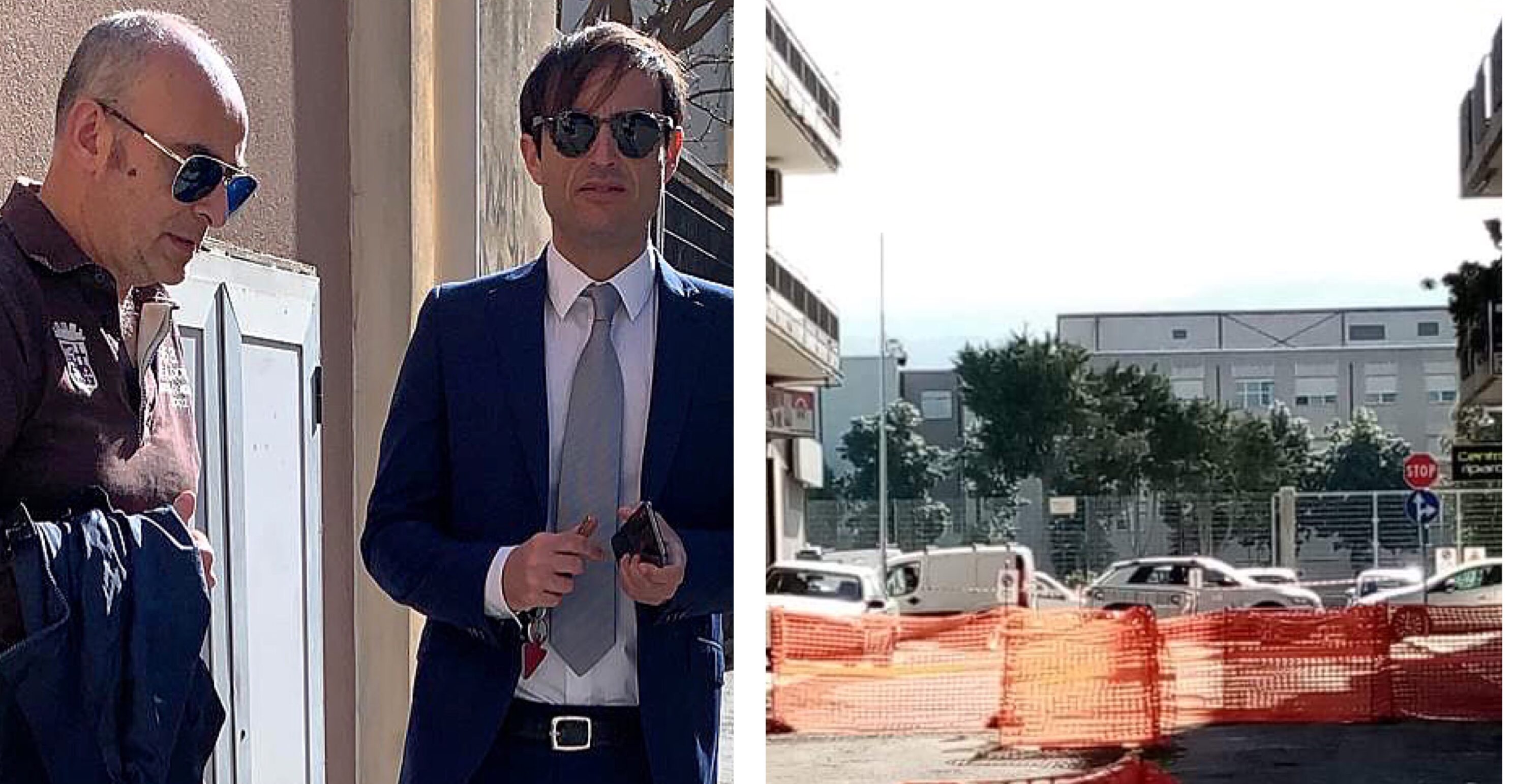 Reggio Calabria – Sopralluogo in Via Cantaffio del Consigliere Delegato Mario Cardia