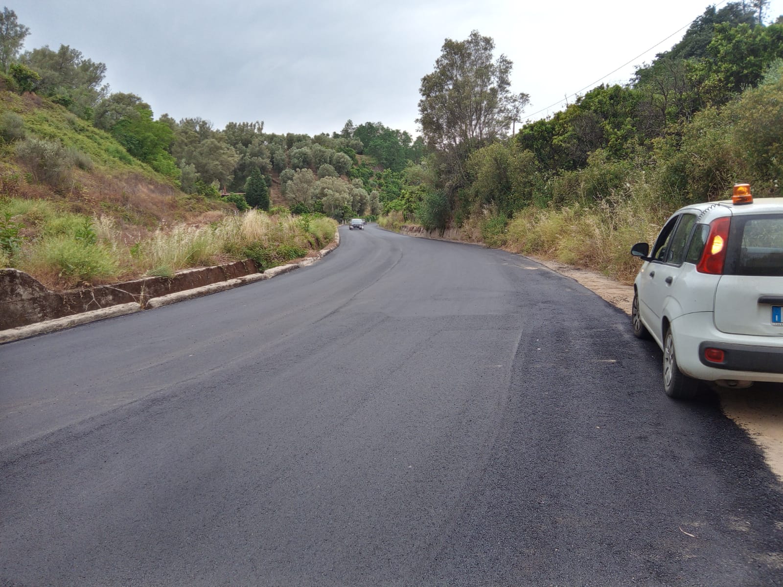 Procedono i lavori sulla Sp29 tra i Comuni di Taurianova, Varapodio e Oppido Mamertina