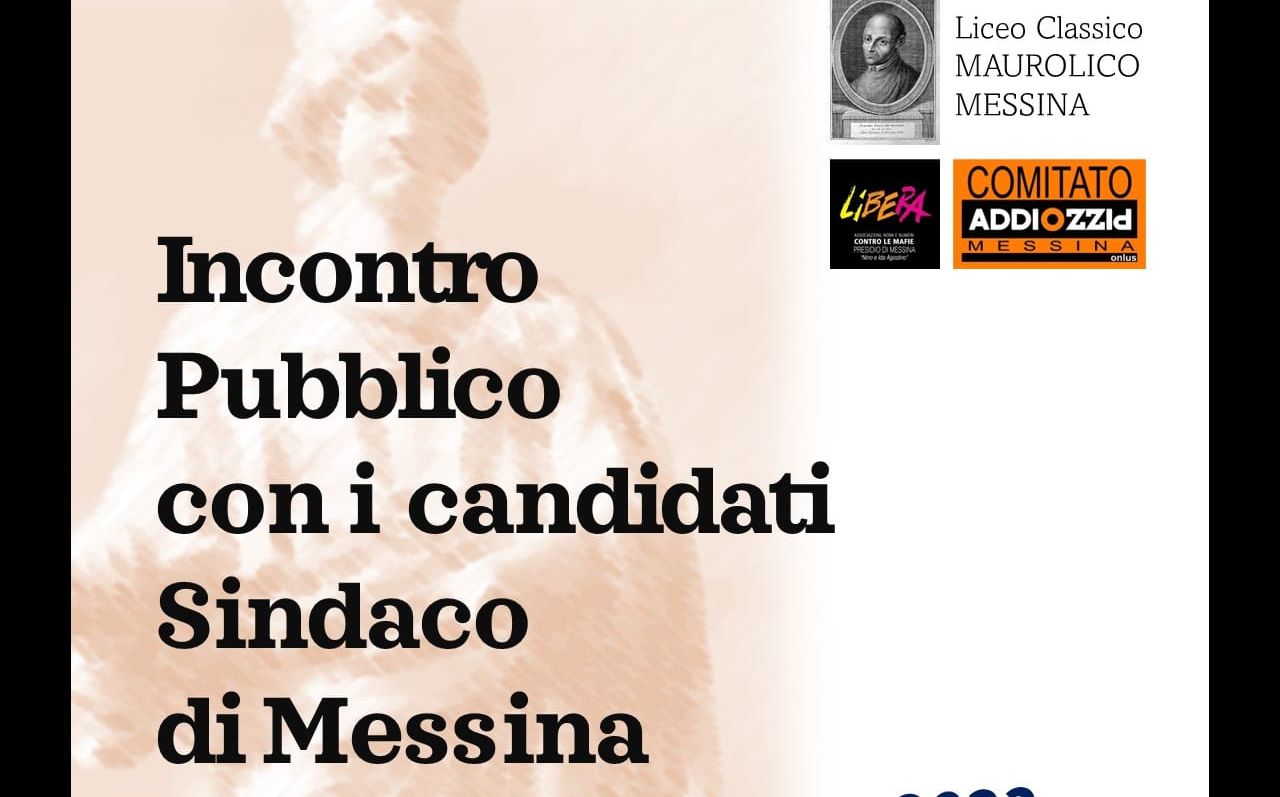 Messina – Incontro con i candidati a sindaco