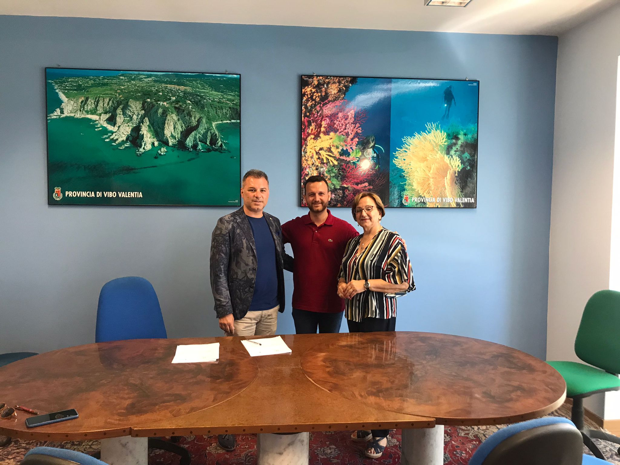 Istituzione dell’Ufficio di Servizio Sociale per minori a Vibo. Il presidente della Provincia e la direttrice dell’USSM di Catanzaro siglano l’accordo