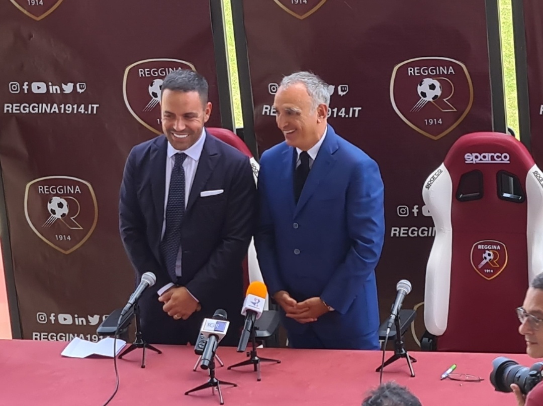 Reggina, Saladini: “Ho l’onore di presentare il nuovo presidente del club, Marcello Cardona”