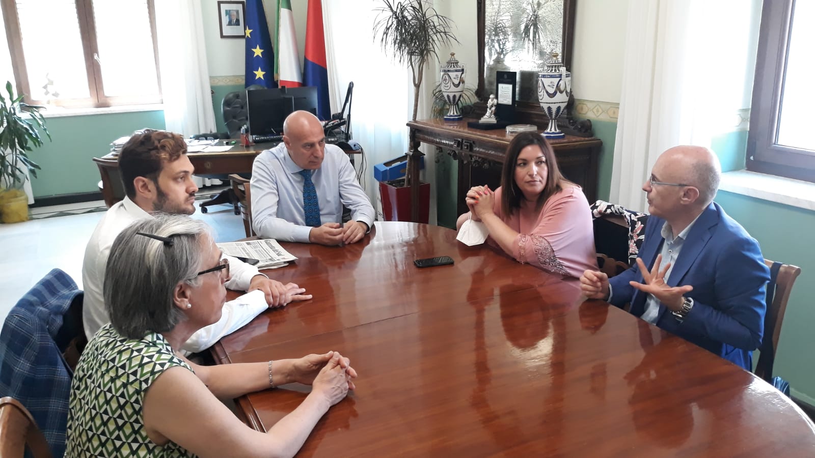 Crotone – Incontro con il direttore provinciale INPS
