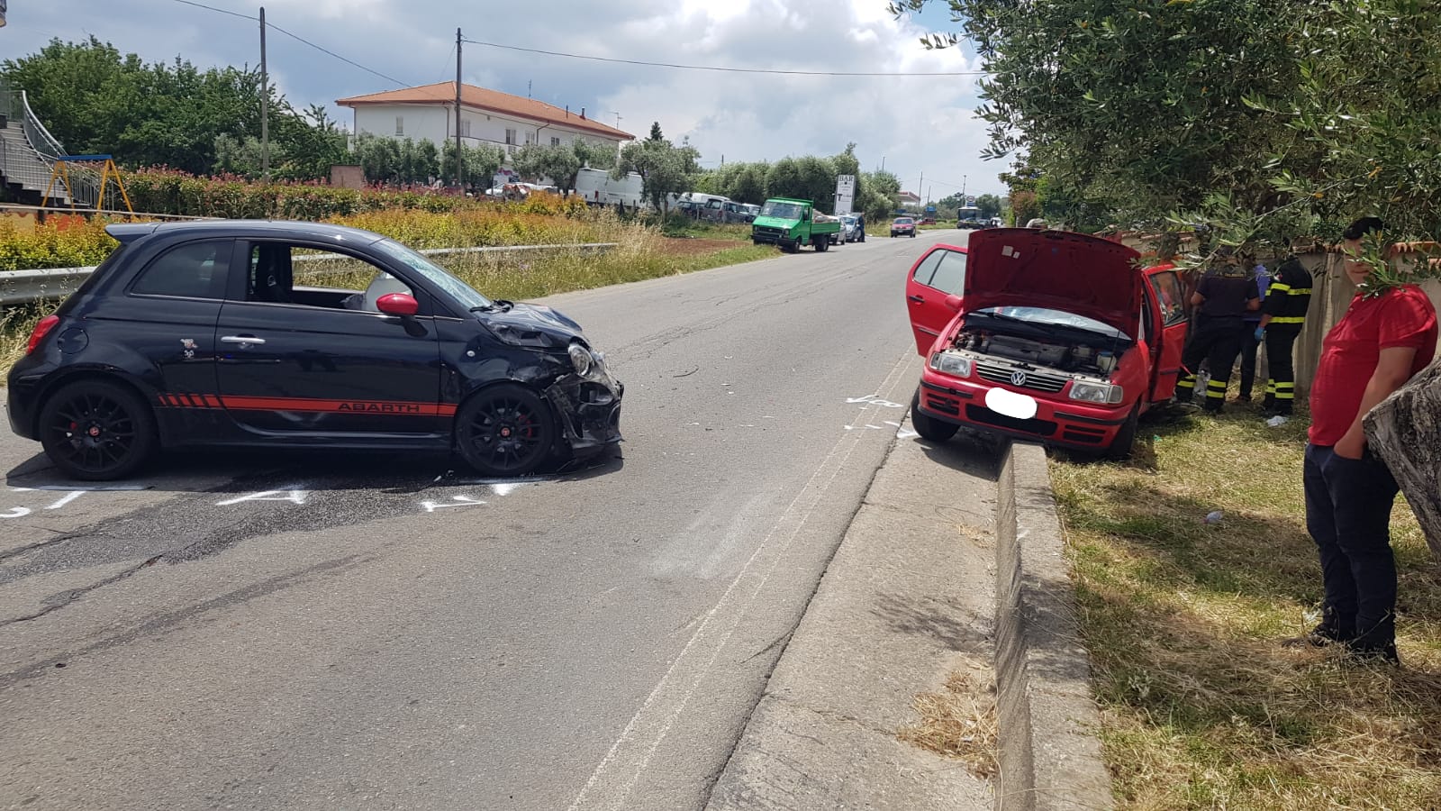 Vibo Valentia – Incidente stradale, coinvolte due autovetture