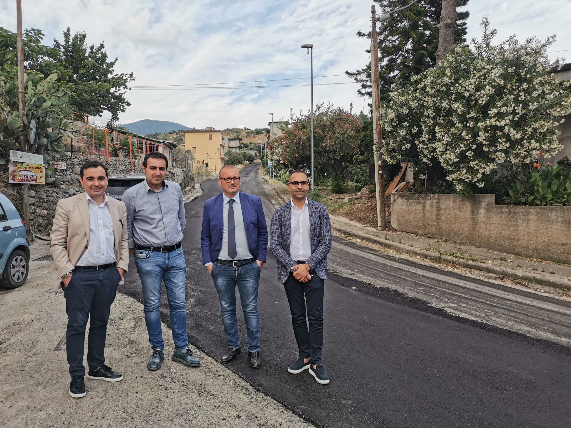 Viabilità, quasi ultimati i lavori sulla SP122 nel Comune di Gioiosa