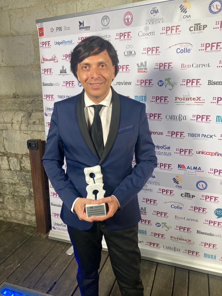 Premio alla carriera ad Anton Giulio Grande assegnato dal Prato Film Festival