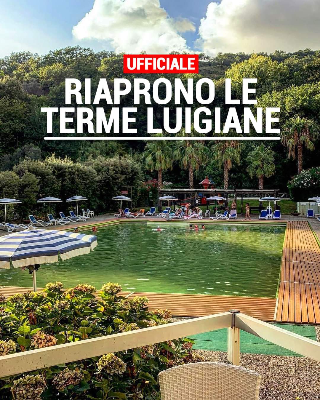 Riaprono le Terme Luigiane