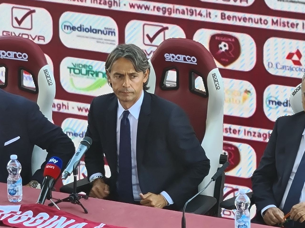 Reggina, Inzaghi: “Orgoglioso di essere qui, so cosa è quella Curva  e il Granillo pieno”