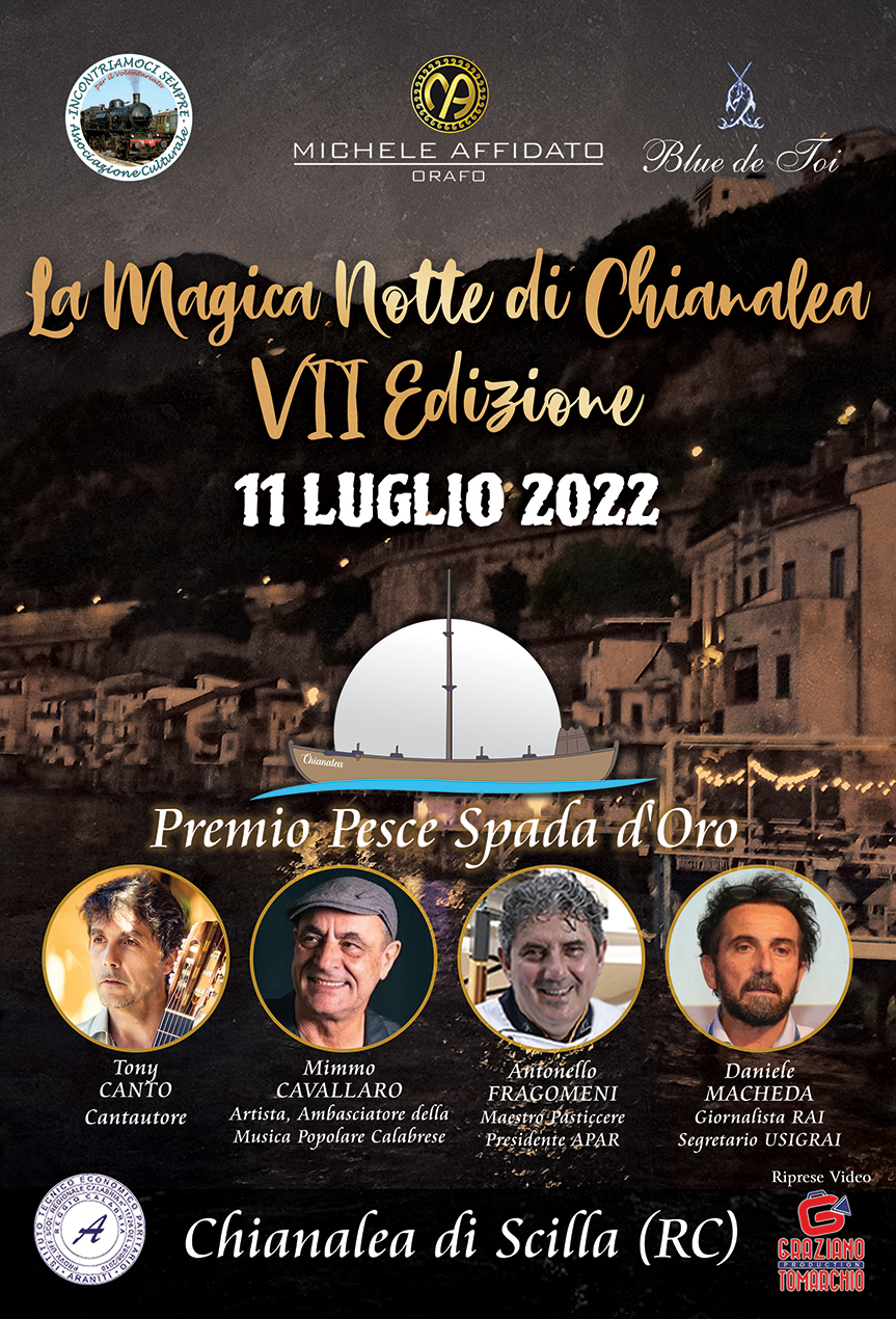 A “La Magica Notte di Chianalea” l’anteprima nazionale del nuovo videoclip di Mimmo Cavallaro