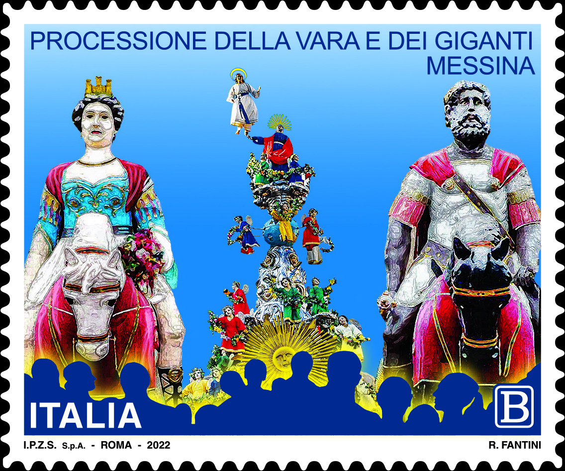 Un francobollo per la Vara di Messina