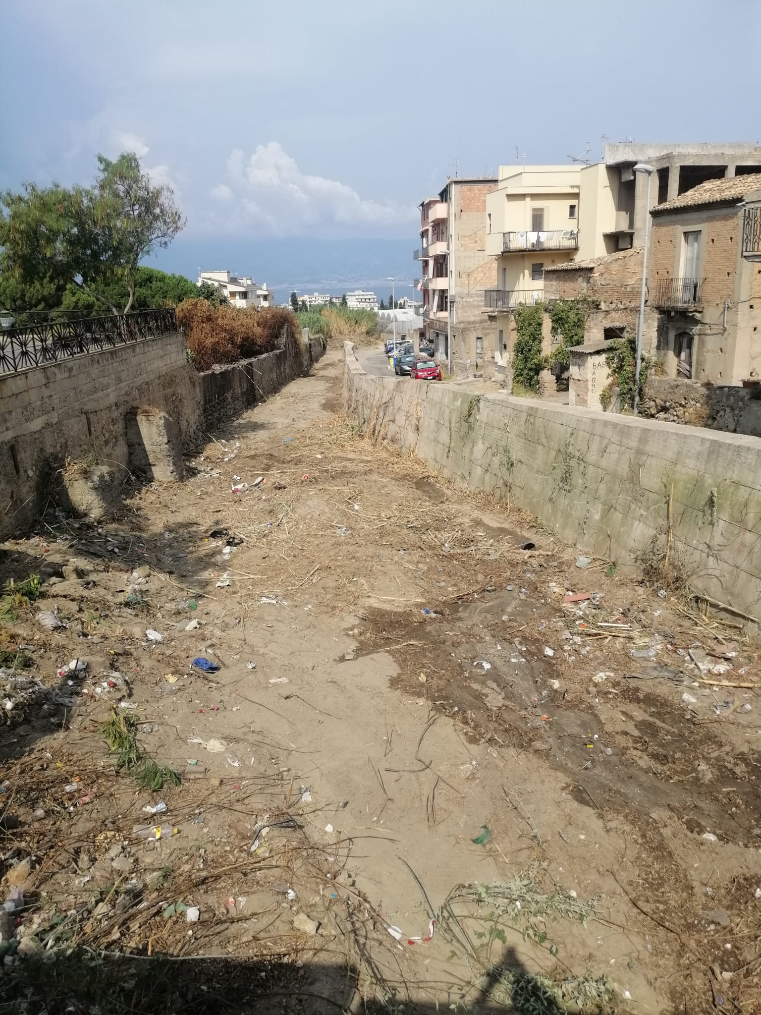Reggio Calabria – Manutenzione, Caridi (FI): “Torrente Archi Carmine ripulito ma il maltempo è dietro l’angolo”