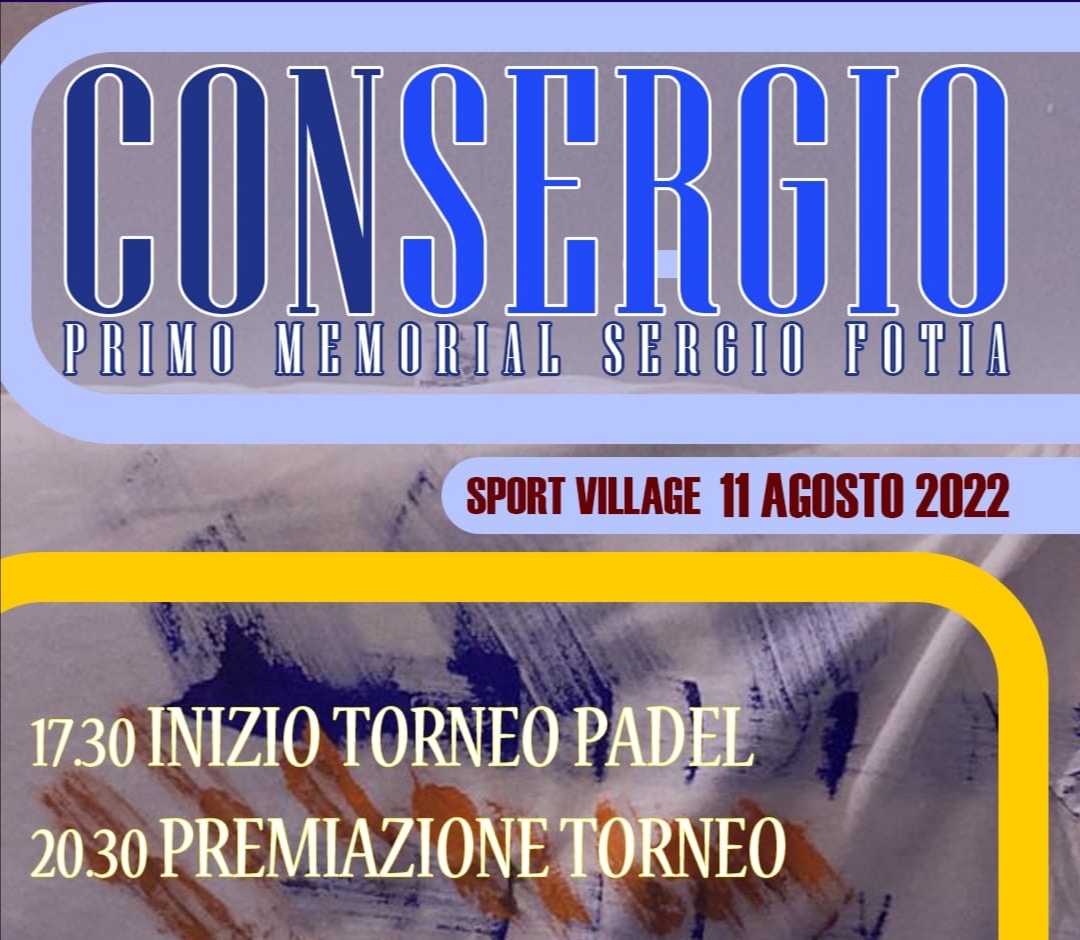 Reggio Calabria – Primo Memorial Sergio Fotia, una serata benefica per ricordare e aiutare l’Hospice