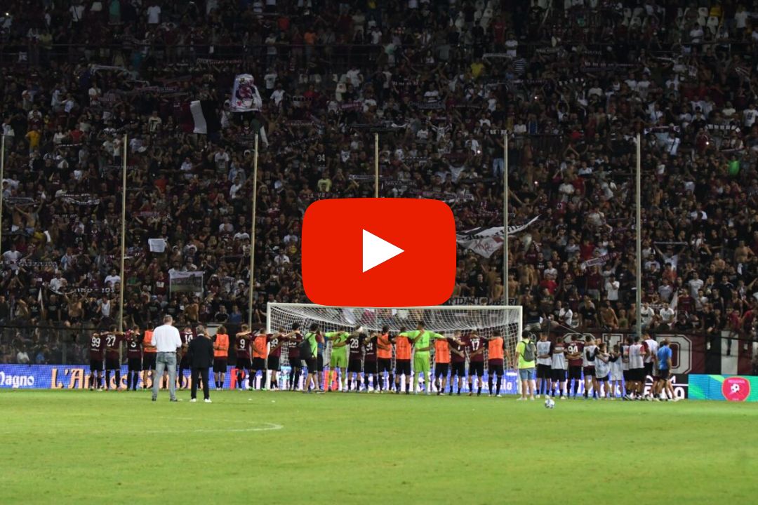 Reggina, il ruggito della Curva Sud è da brividi (VIDEO)