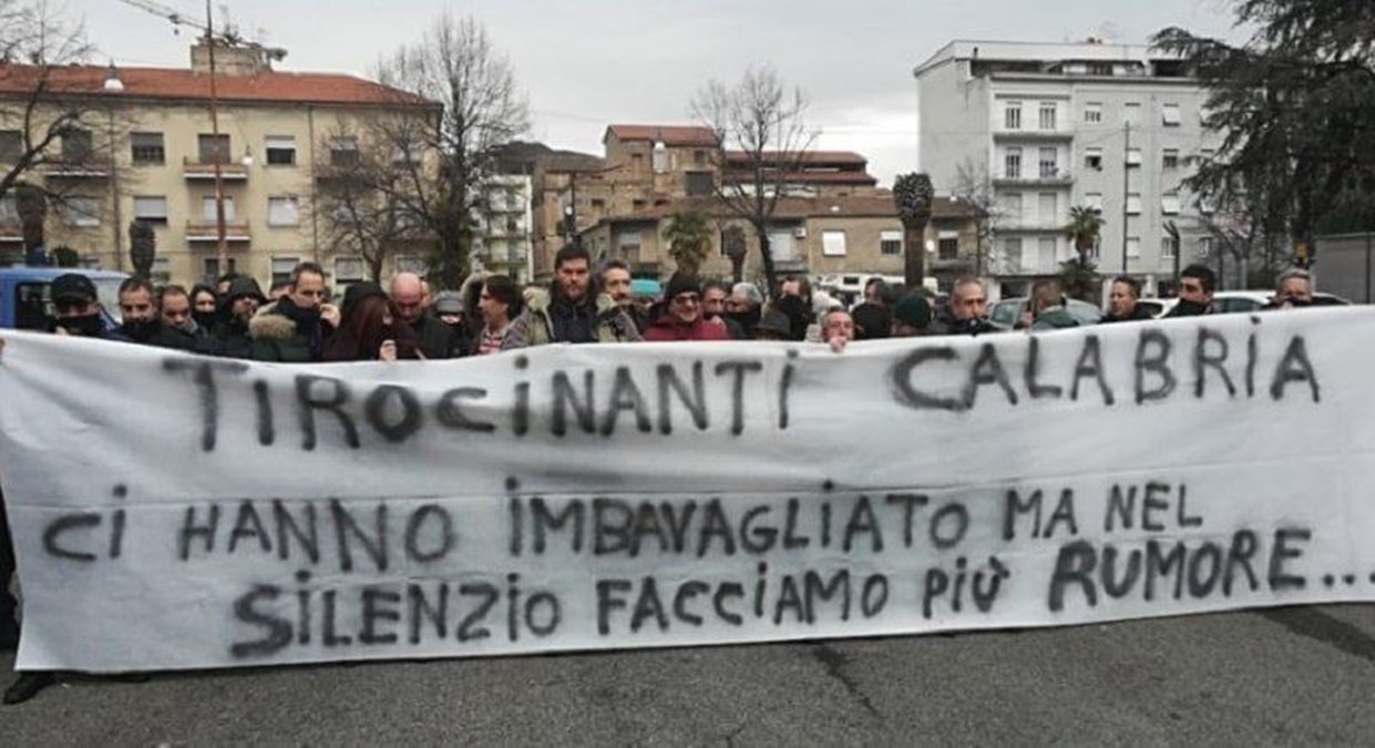 Il grido d’aiuto dei Tirocinanti Ministeriali Calabria