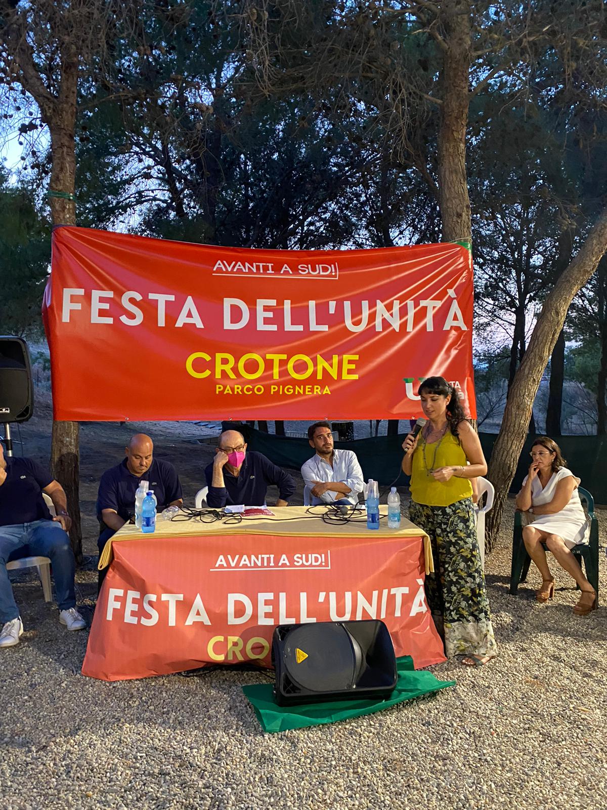 Domenica 28 agosto si è conclusa la Festa dell’Unità a Crotone