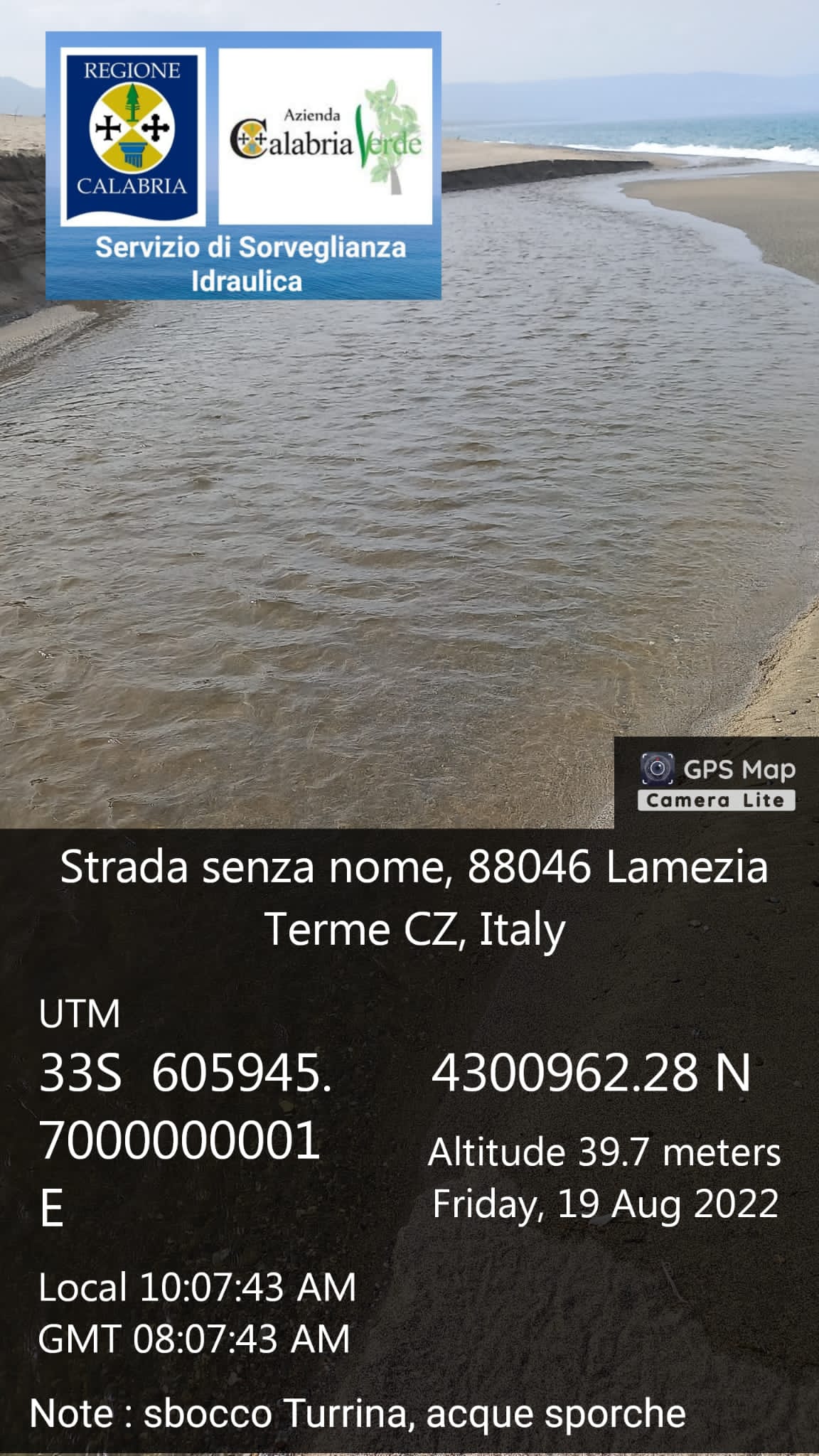 Mare pulito, Siviglia (Regione Calabria): “Acque meno limpide in alcune zone a causa del maltempo e delle correnti”