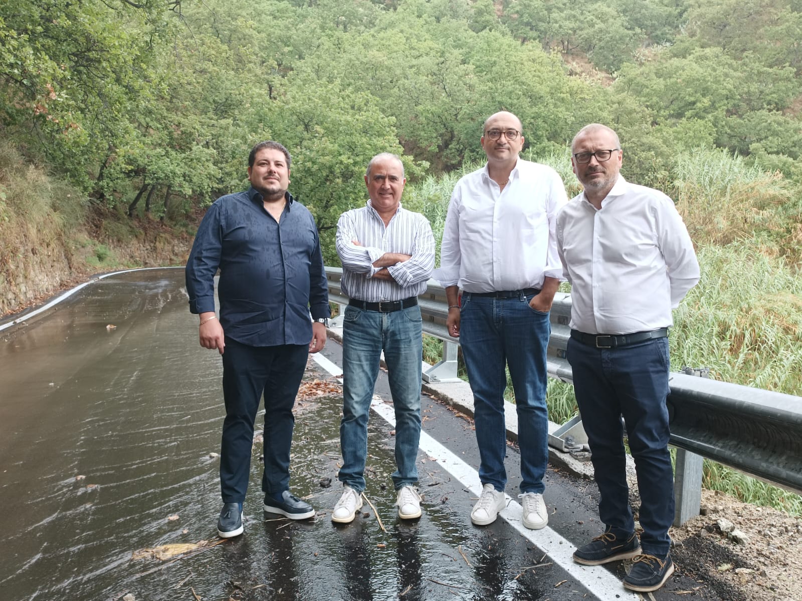 Reggio Calabria – Riaperta strada Gallico – Villa San Giuseppe – Villamesa: intervento di messa in sicurezza da 300 mila euro