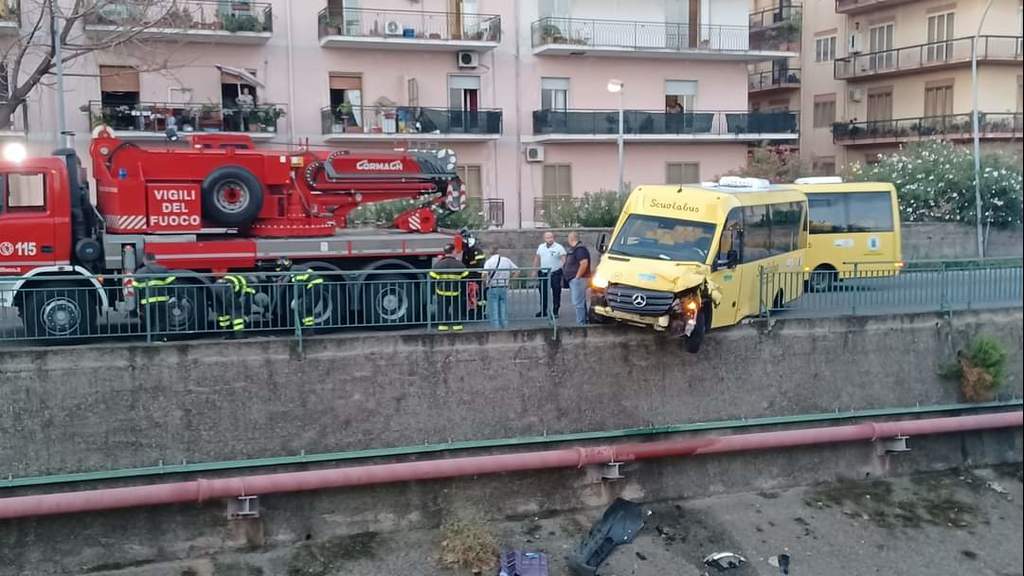 Incidente a Reggio Calabria, tragedia sfiorata sul Calopinace