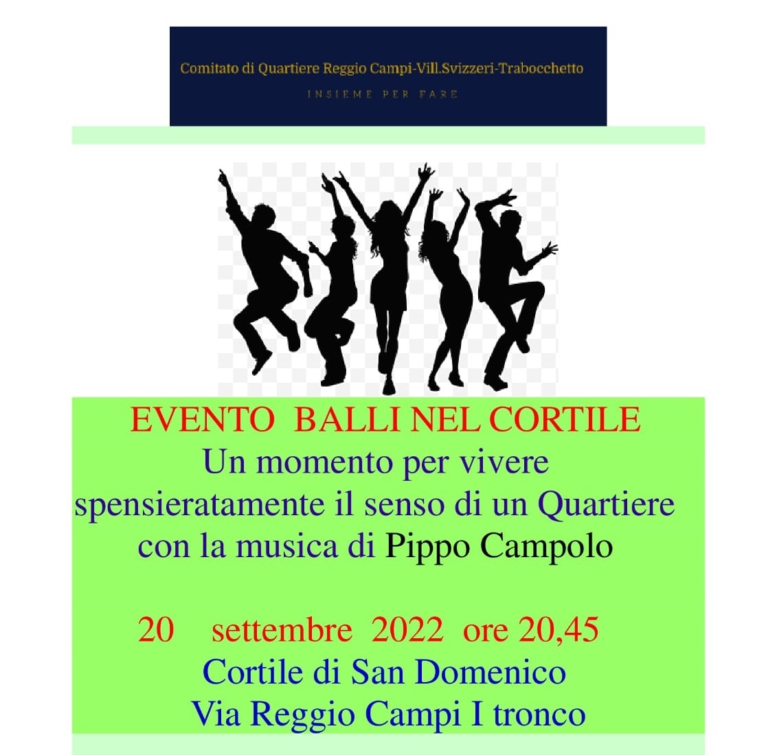 Reggio Calabria – Tutto pronto per “Balli nel cortile”
