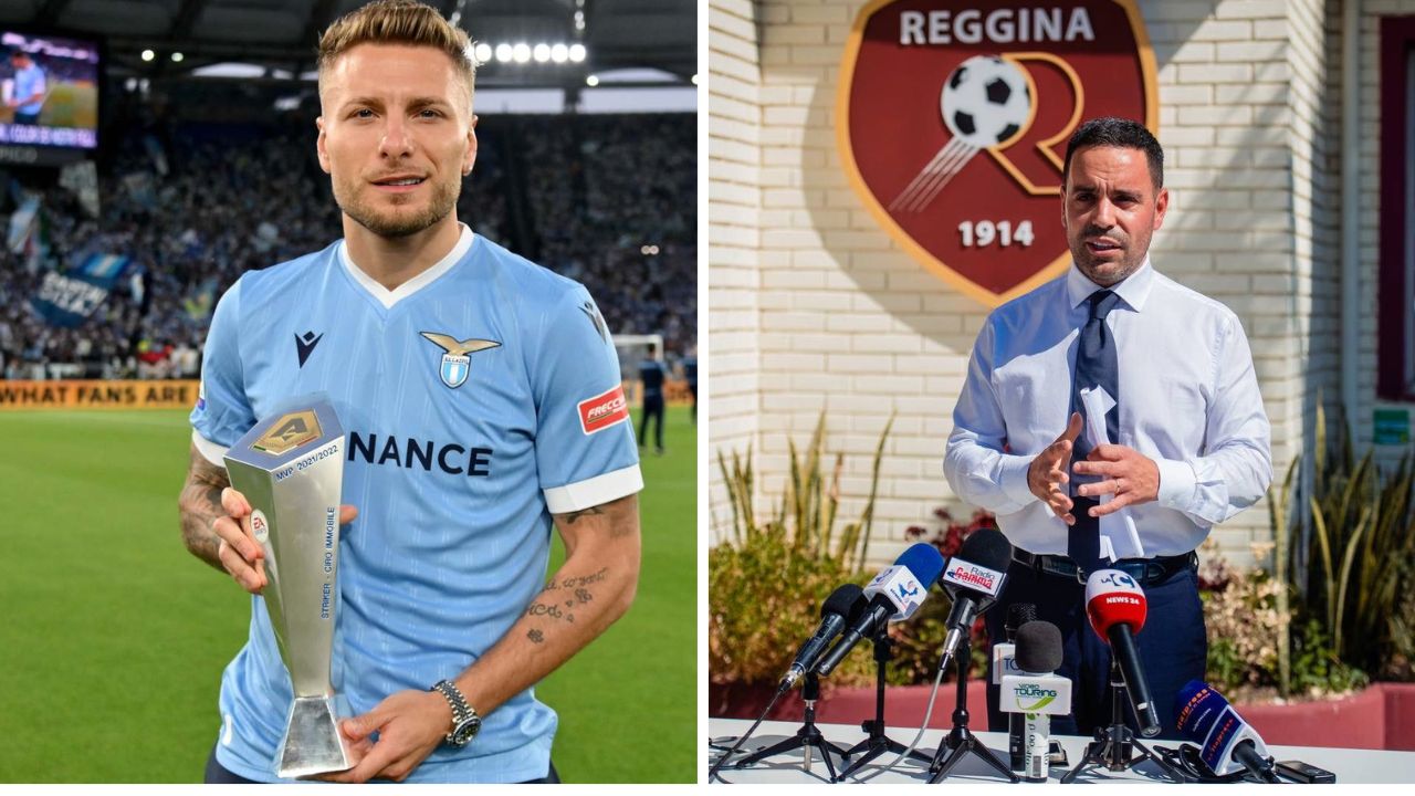 Reggina, Ciro Immobile della Lazio commenta a Saladini: “Bravo Felice”