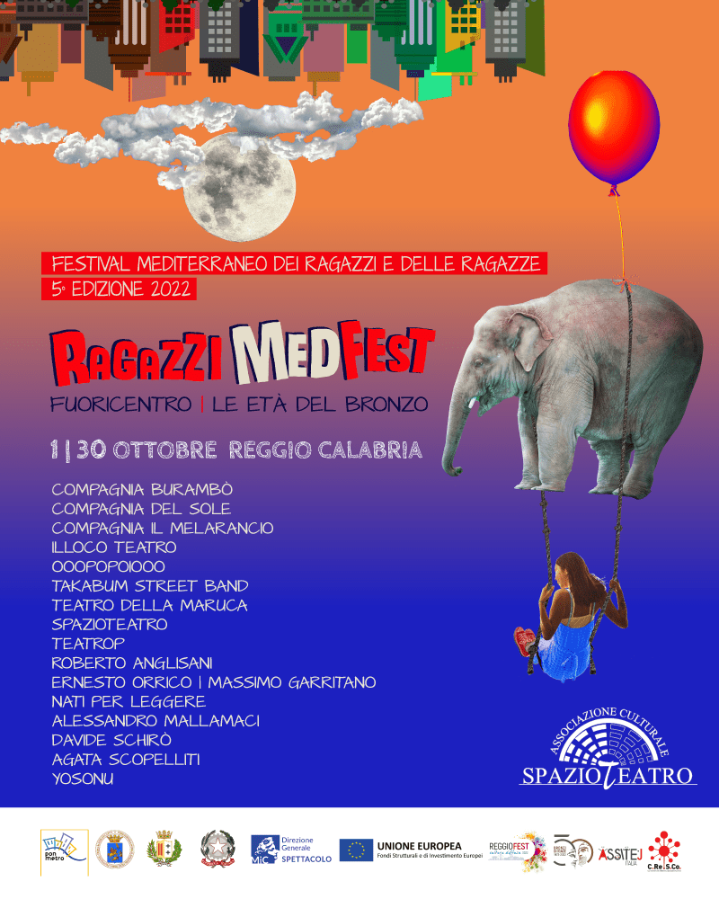 Ragazzi MedFest: a Reggio Calabria torna il festival di teatro ragazzi
