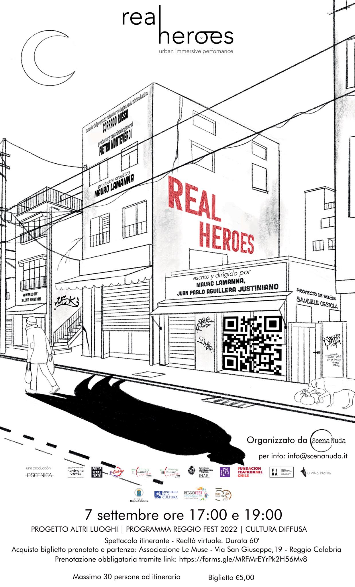 A Reggio una performance teatrale itinerante e immersiva con la virtual reality