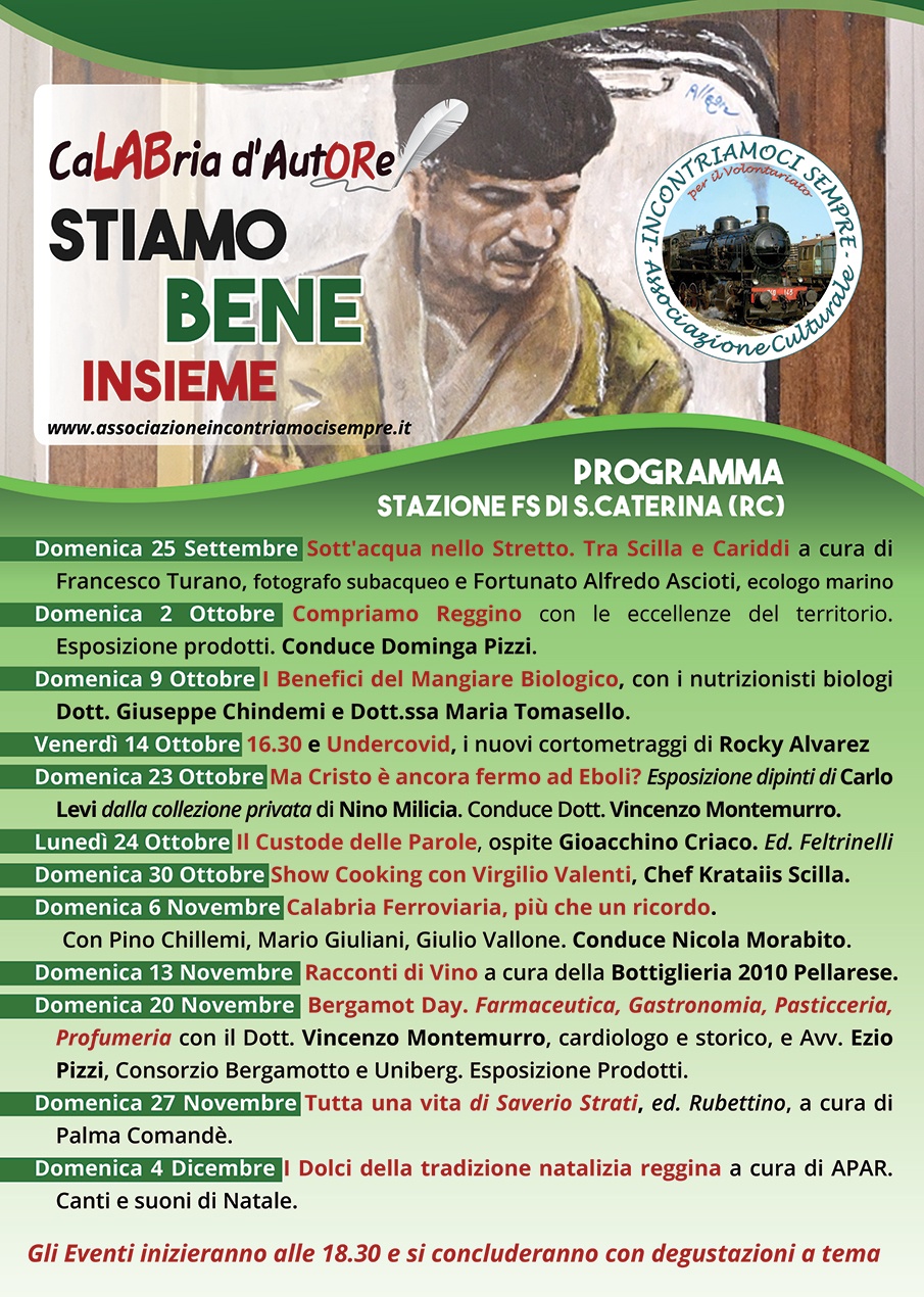 Reggio Calabria – Tutto pronto per la prima iniziativa della Rassegna Calabria D’Autore