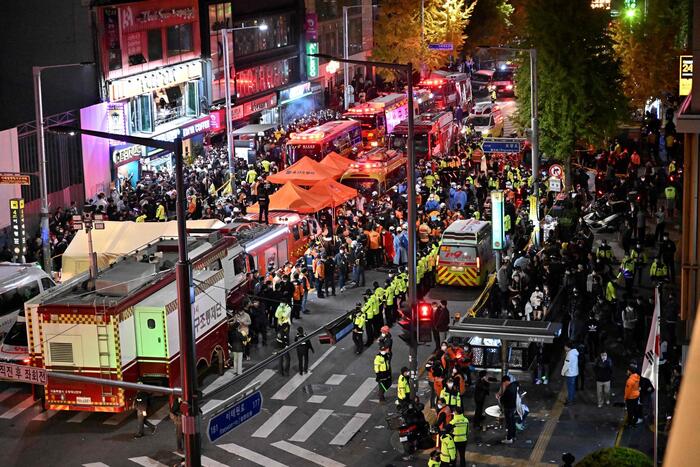 Seul, 50 persone in arresto cardiaco durante party di Halloween