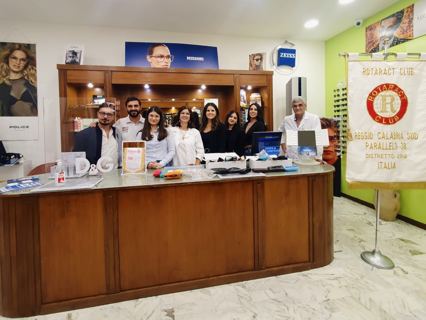 Il Rotaract Club Reggio Calabria Sud “Parallelo 38” organizza un service di raccolta e donazione di montature e lenti usate destinate alla scuola Boccioni-Fermi