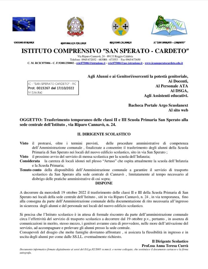 Scuola di San Sperato, consiglieri di Forza Italia: “Famiglie prese in giro”