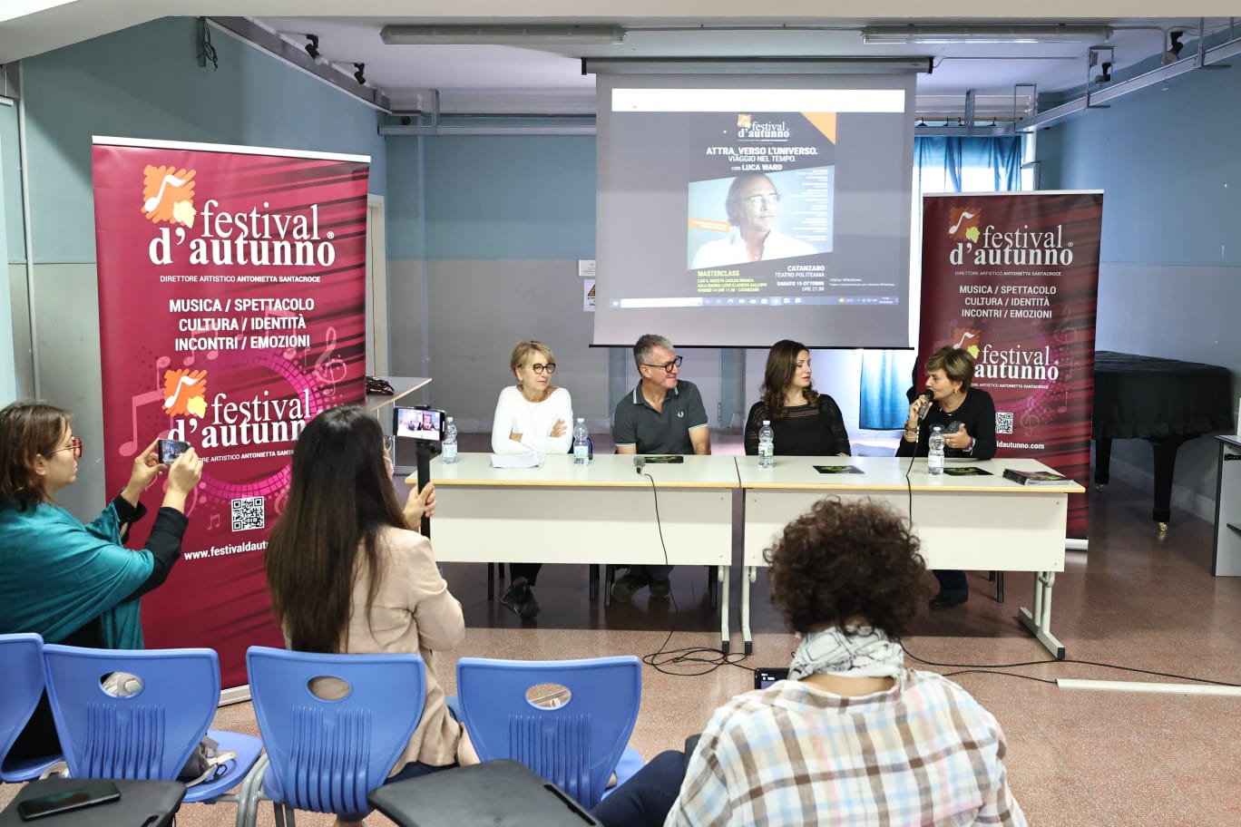 Festival d’Autunno, Carlos Branca ha incontrato gli alunni del Liceo Classico di Catanzaro