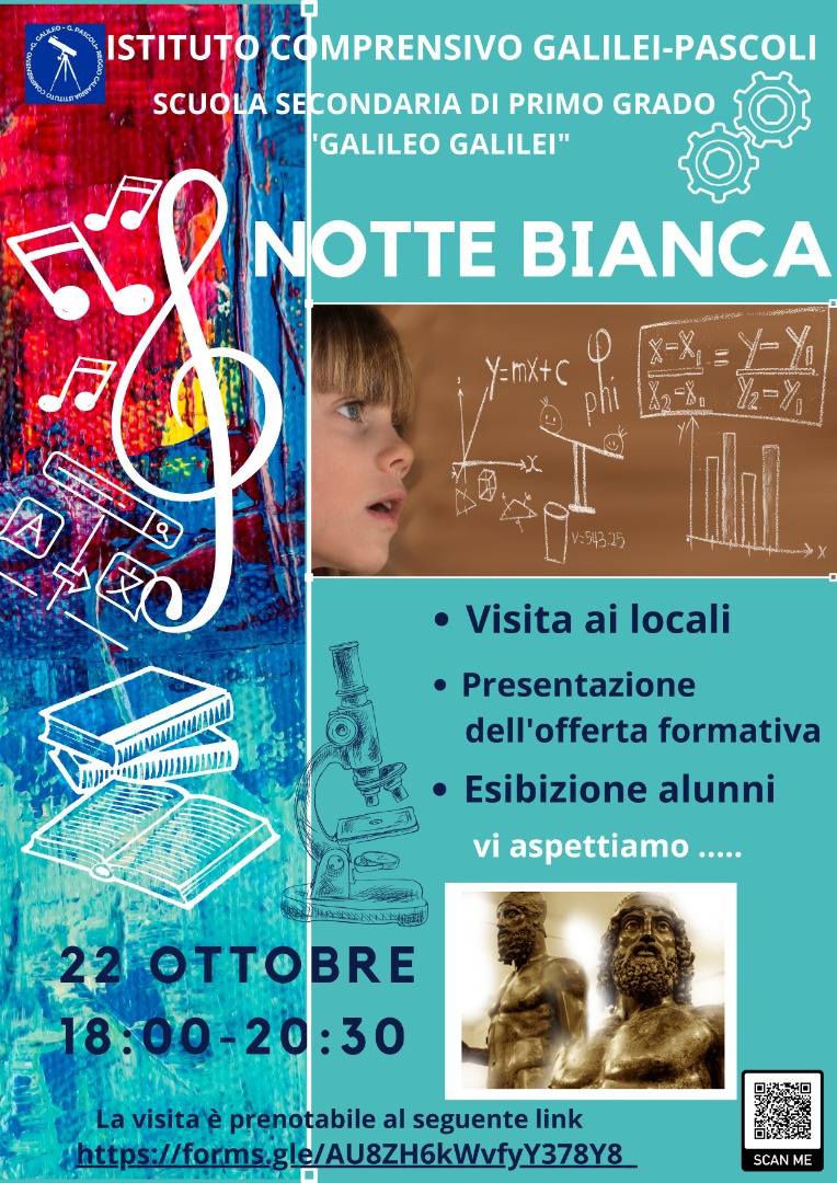 Reggio Calabria – Notte bianca dell’Istituto Comprensivo Galilei – Pascoli