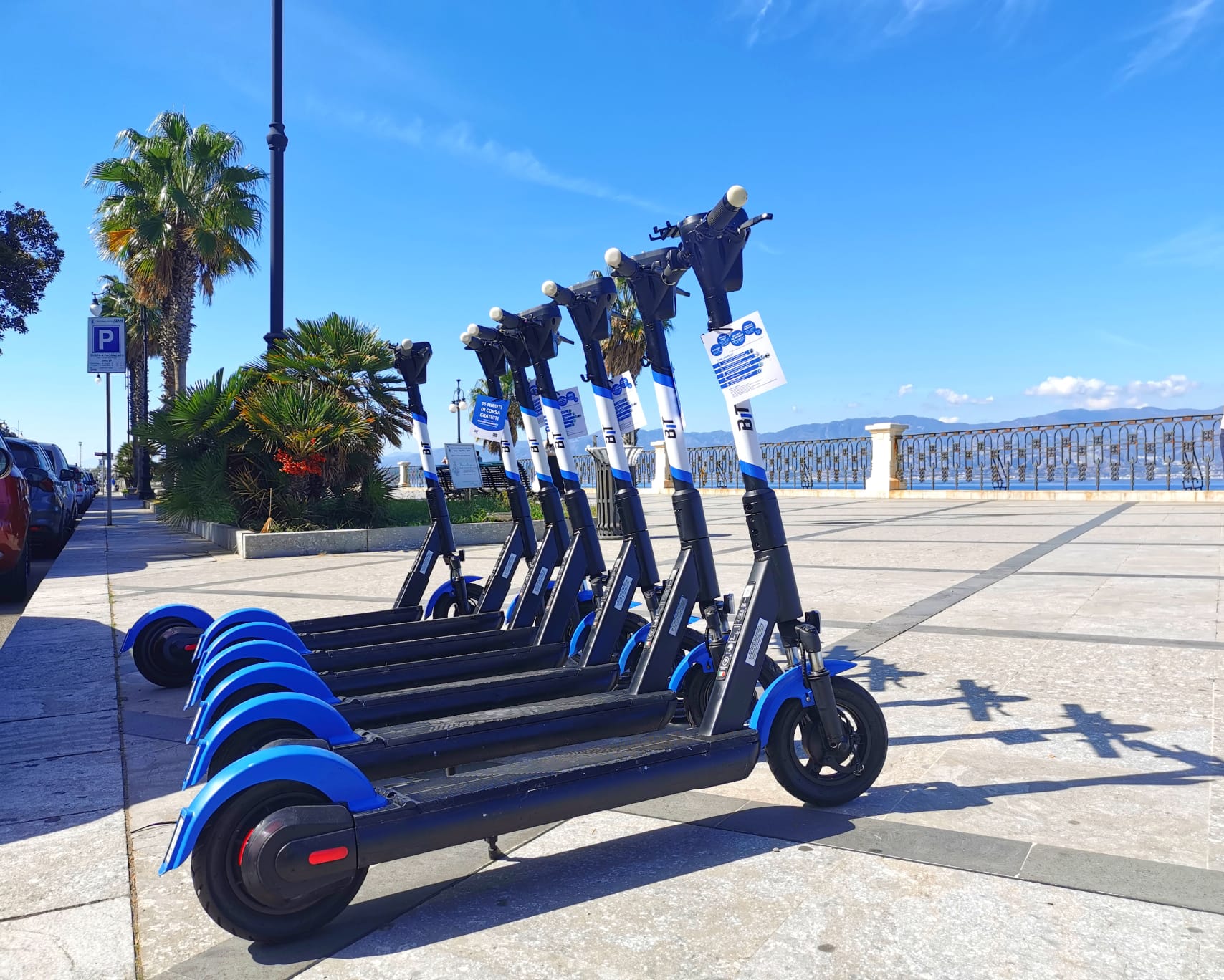 Al via da oggi a Reggio Calabria il nuovo servizio di noleggio monopattini elettrici in sharing