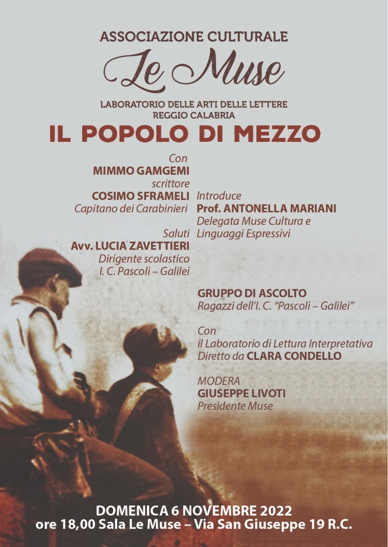 Reggio Calabria – Gli studenti dell’I.C. “Galilei – Pascoli” incontrano Mimmo Gangemi e Cosimo Sframeli
