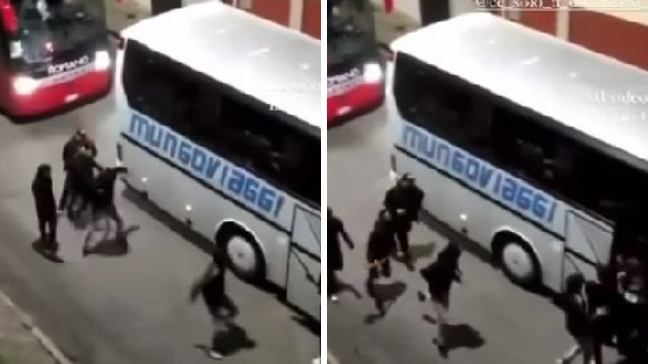 Catanzaro-Crotone si trasforma in guerriglia urbana: bus assaltati e sassaiole